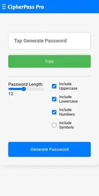 CipherPass Pro android App screenshot 0