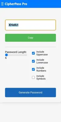 CipherPass Pro android App screenshot 1